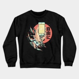 Break Free // Cell Phone Obsession Selfie Crewneck Sweatshirt